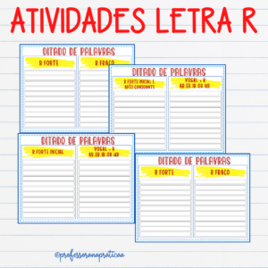 Letra R Recorte Atividades letra R - Recorte e colagem - Patrícia da Silva - Professora ...