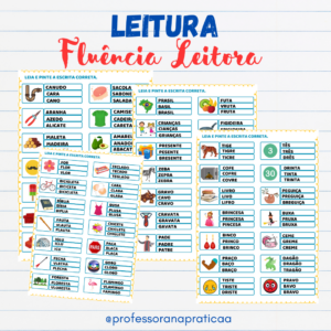 Fluência Leitora - Leia e pinte