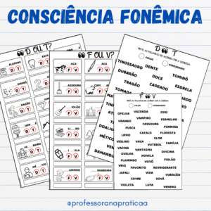 Consciência Fonêmica - Troca de fonemas