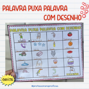 Palavra Puxa Palavra com Desenho