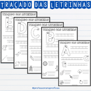 Traçado das Letrinhas