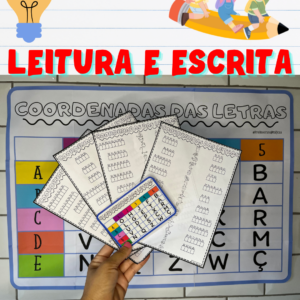 Coordenadas das Letras