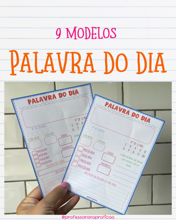 Palavra do Dia - Patrícia da Silva - Professora na pratica