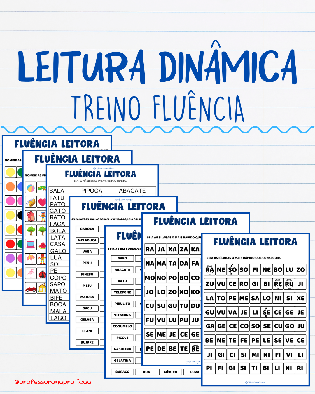 Treino Fluência Leitora - Patrícia Da Silva - Professora Na Pratica