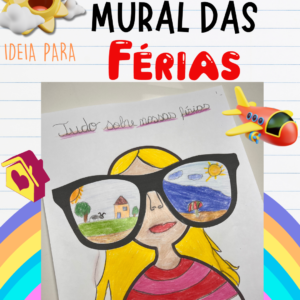 Tudo sobre nossas férias - Mural