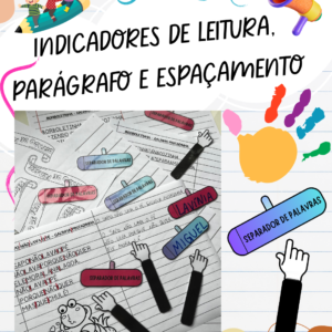 Indicadores de leitura, parágrafo e espaçamento