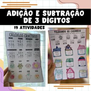 Adição e subtração com reagrupamento de 3 dígitos