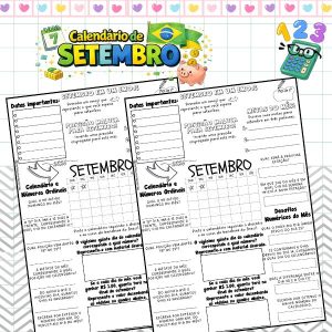 Calendário de setembro