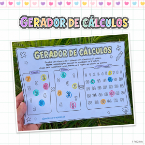 Gerador de cálculos