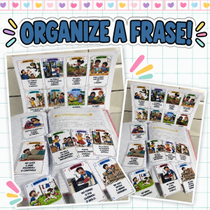 Organizando frases